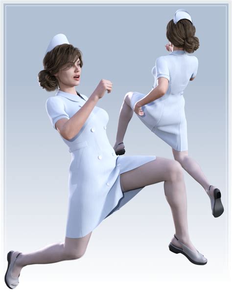 Dforce Nurse Uniform For Genesis 8 Female S Daz 3d