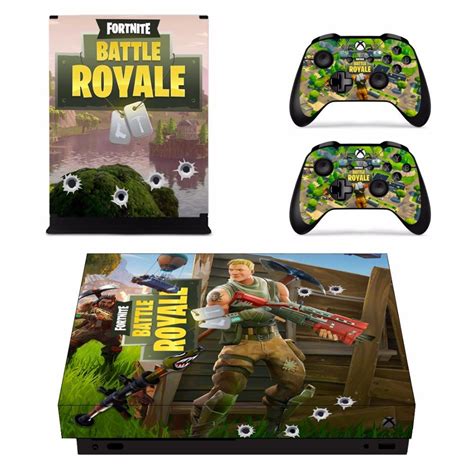 He plays fortnite on xbox one. Fortnite Decal Skin Sticker Set for Xbox One X Console ...