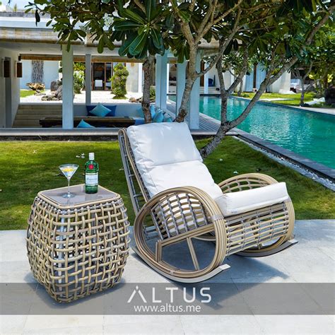 These turquoise, plastic string weave rocking chairs have all the benefits of their predecessors, with. Taurus rocking chair by Skyline Design. #InteriorDesign # ...