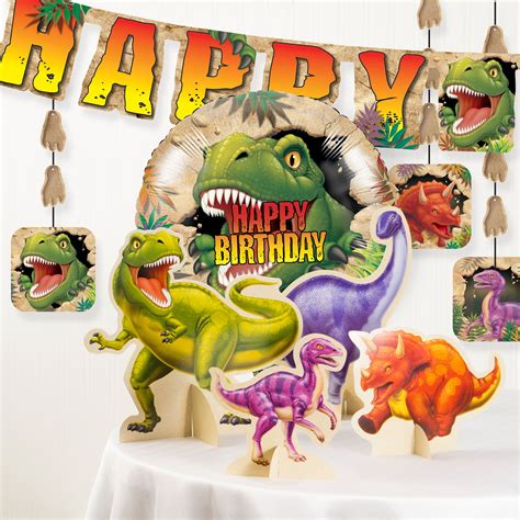 Multicolor Creative Converting Dinosaur Cupcake Toppers Party Supplies