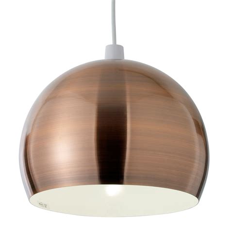 1* ceiling 1* sling 1* feather shade 1* shade bracket 1* bulb notes: Lights By B&Q Nell Copper Effect Pendant Light Shade (D)28 ...