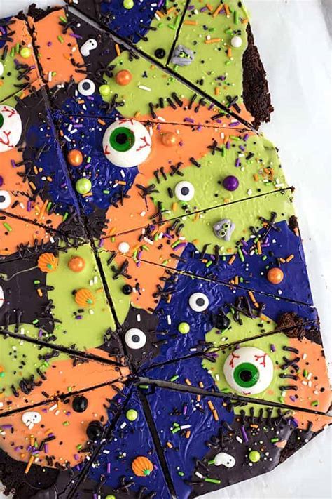 Monster Mashup Brownie Bark Cookie Dough And Oven Mitt