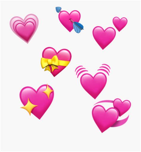 Iphone Emoji Heart Photos Cantik