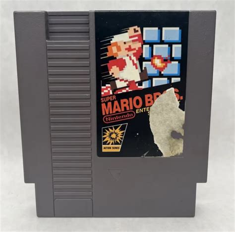 SUPER MARIO BROS SMB Nintendo NES Cartouche Authentique Uniquement Vis EUR