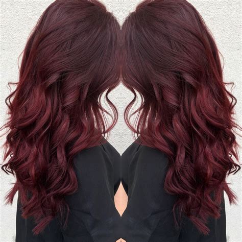 Ruby Red Hair More Trendy Fall Hair Color Dark Red Hair Color Cool Hair Color Dark Hair