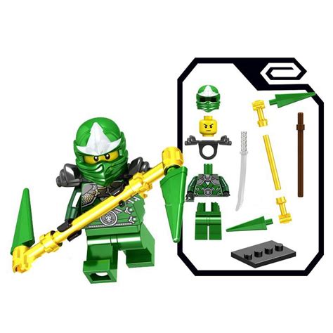 Lloyd Zx Lego Ninjago Forbidden Spinjitzu Superheroes Minifigure Block Toys