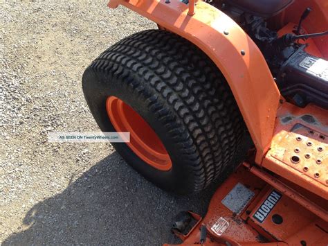 Kubota B7200 Compact Diesel Tractor With Belly Mower Excellent Shape