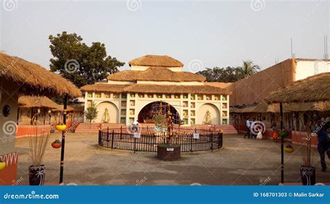 Indian Village Nice Home Make Bamboo Editorial Stock Photo Image Of