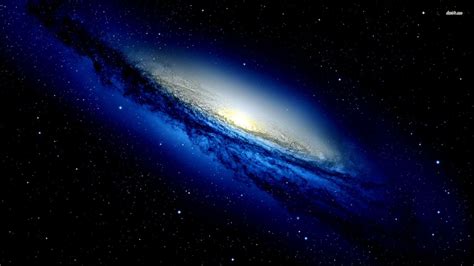 Space Galaxy Blue Wallpapers On Wallpaperdog