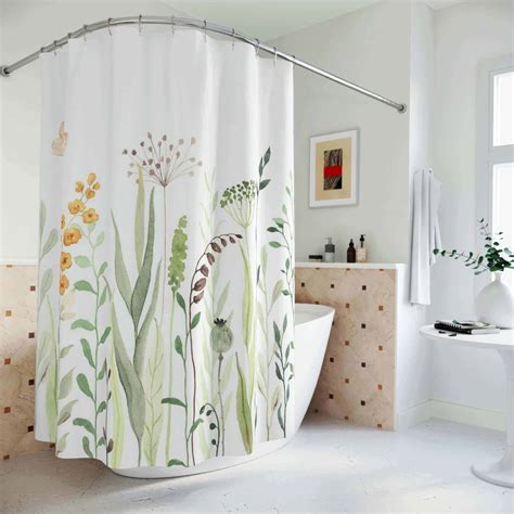 Floral Shower Curtain Hearth Home And Living Hearth Home And Living