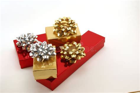 Christmas Packages Stock Image Image Of Bright Texture 4214327