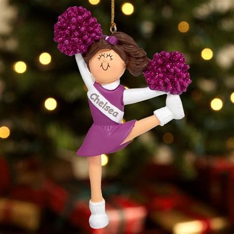 Personalized Cheerleader Ornaments Christmas Ornaments In Holiday 2012 From Personal Creations