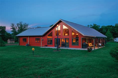 Metal Building Homes And Cabins Steel Frame Houses By Morton
