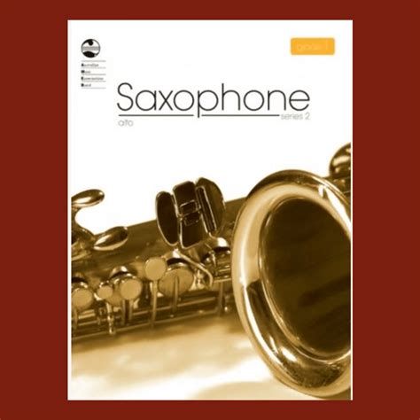 Ameb Saxophone Altobaritone Eb Series 2 Grade 1 Book Au