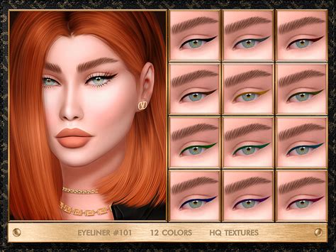 Julhaos Cosmetics Eyeliner 101 The Sims 4 Catalog
