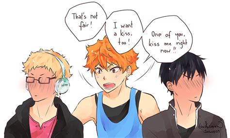 Haikyuu And Kageyama Kiss Haikyuu Gallery