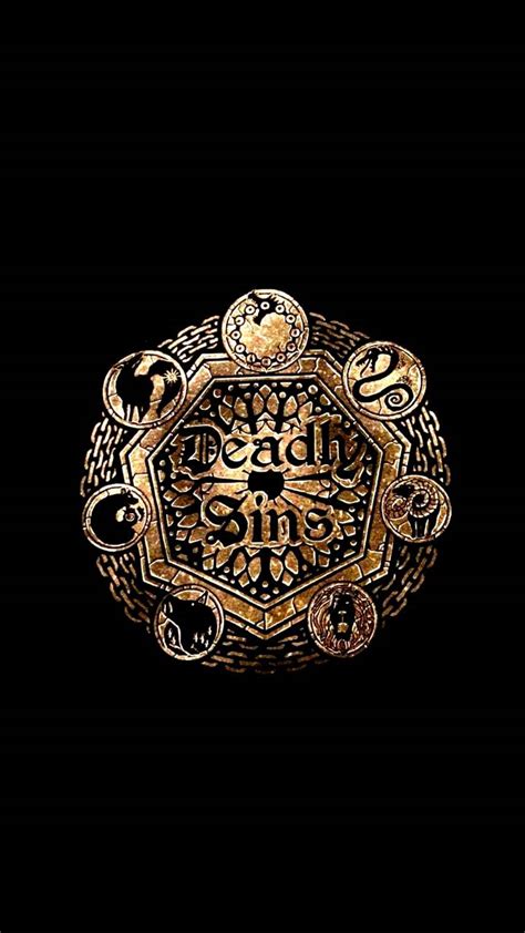 Seven Deadly Sins Logo Wallpapers Wallpaper Cave