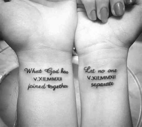 10 Quote Tattoos For Couples Who Totally Complete Each Other Marriage Tattoos Couple Tattoos