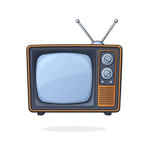 Drawing Of Old Tvs Illustrations Royalty Free Vector Graphics And Clip