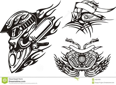 Black and grey realistic tattoo style of spartan helmet motive done by tattooer douglas henriques dirt bike tattoo motocross tattoo dirt bike helmets motocross helmets biker tattoos motorcycle tattoos tatouage dirt bike tattoos. 29+ Tribal Motorcycle Tattoos