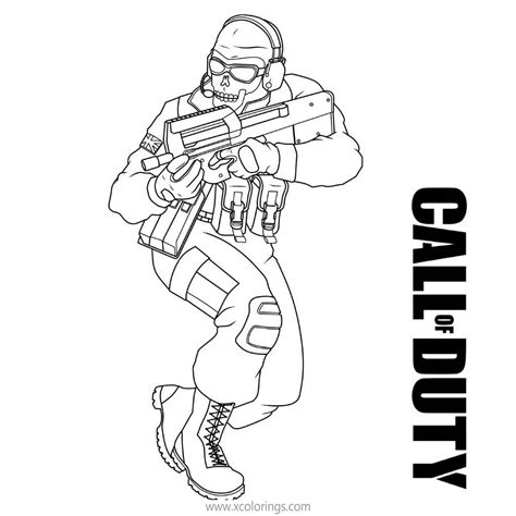 Call Of Duty Coloring Pages Pistol Gun Xcolorings The Best Porn Website