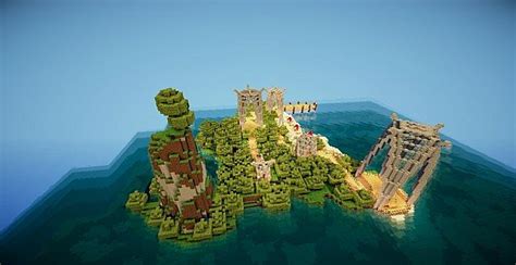 Island Spawn Minecraft Map