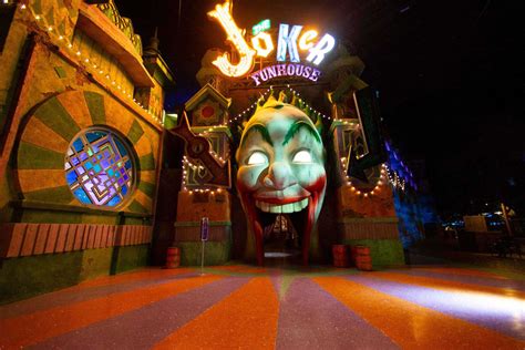 The Joker Funhouse Theme Park Attraction Design Thinkwell