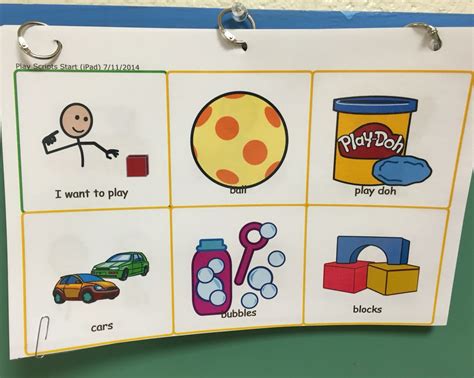 Pecs Preschool Reward Choices Expressing Wants Preschool Interactive