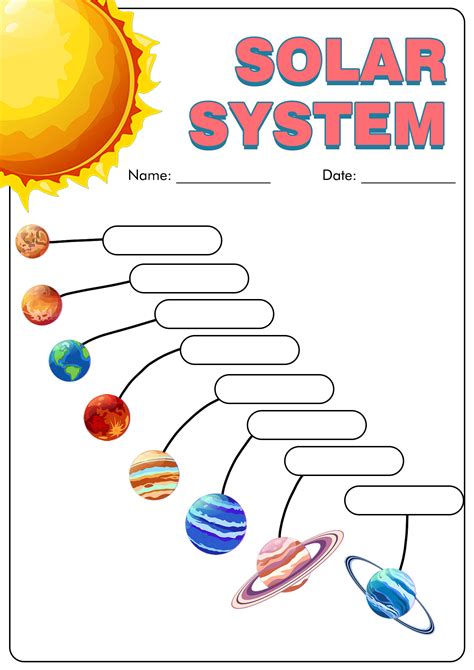 11 Best Images Of Planet Worksheets For Middle School Elementary