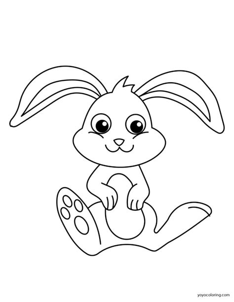 Detalle Imagen Dibujos Para Colorear De Conejos Tiernos