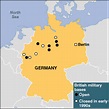 Us Military: Map Of Us Military Bases In Germany