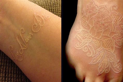 Discover More Than 74 White Ink Tattoo Healed Super Hot In Cdgdbentre