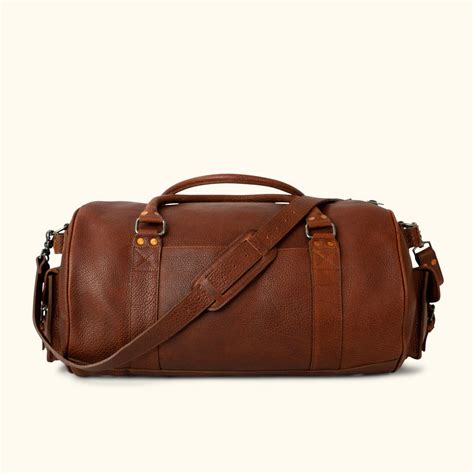 Bison Duffle Bag Bison Leather Travel Bag Buffalo Jackson