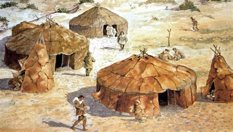 من تاريخ العمارة ,, دراسة عمارة العصر الحجري القديم و الحديث بالتطور التدريجي. ما هو أقدم عصر عرفه التاريخ - موسوعة ورقات العربية