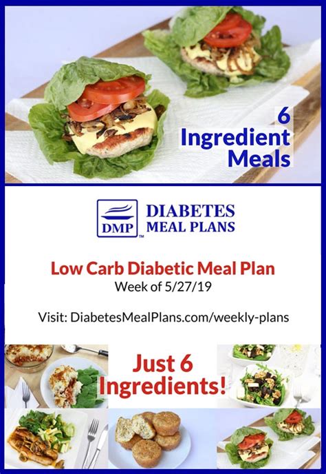 Low Carb Diabetes Meal Plan Week Of 52719