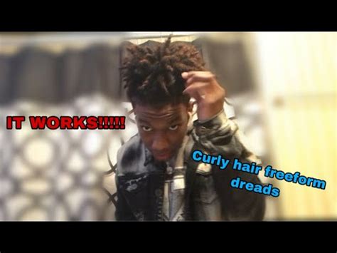 But the end result is worth it :)email me: How To Get FreeForm Dreads With Curly Hair(Easy Tips ...