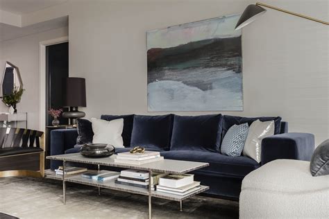 50 Liberty 1 Elms Interior Design Living Area With Lush Navy Blue