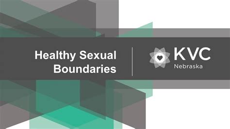 Healthy Sexual Boundaries Youtube