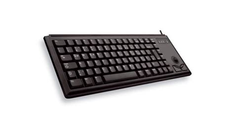 Cherry G84 4400 Compact Keyboard Met Trackball Black Usb G84