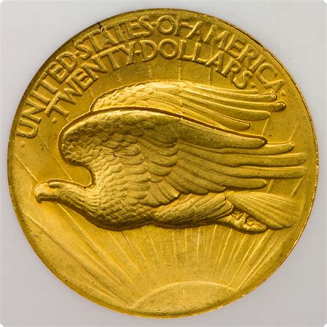 1907 High Relief Wire Rim Saint Gaudens Gold Double Eagle Ngc Ms65
