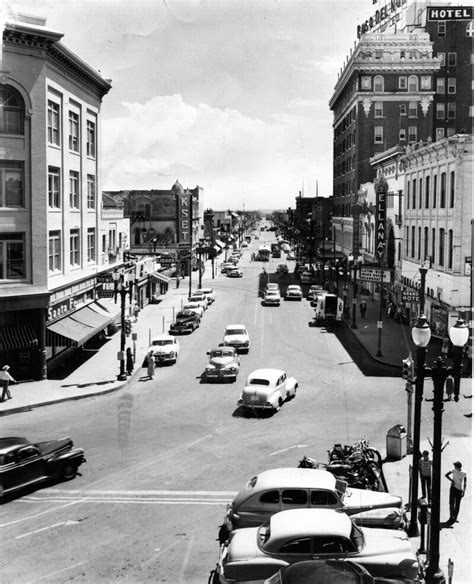 El Paso Street in 1940s - DIGIE