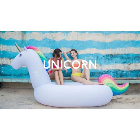Inflatable Unicorn Pool Float Adds A Magical Ride Of Fantasy To