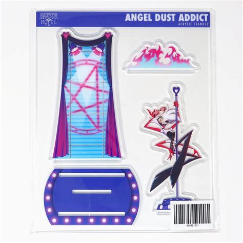 Hazbin Hotel Angel Dust Addict Acrylic Stand Standee Figure Vivziepop