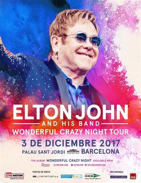 Concierto De Elton John En Barcelona Comprar Entradas