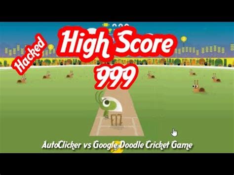 Baseball is one of the most popular sports in the world. Auto Click Hack on Google Doodle Cricket Game - YouTube