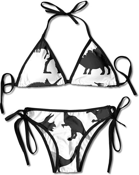 Fuliya Ladies Halter Swimwear Printed Two Piece Bikini Sets Sexy