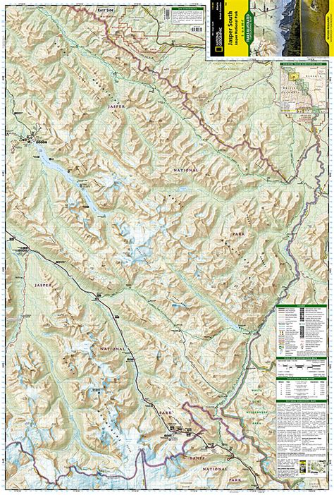 Buy Map Jasper South Map 902 By National Geographic Maps