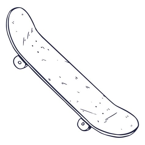 White Skateboard Png png image