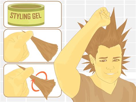 2,000+ vectors, stock photos & psd files. How to Put up a Mohawk or Liberty Spikes (with Pictures ...