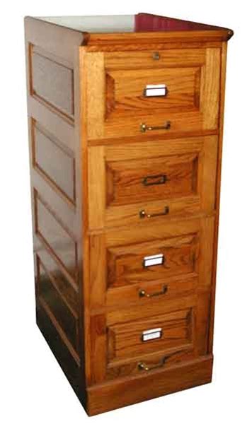 After the sale you get the earned amount. #76 Fantastic Four-Drawer Oak Filing Cabinet - Antiquarian ...